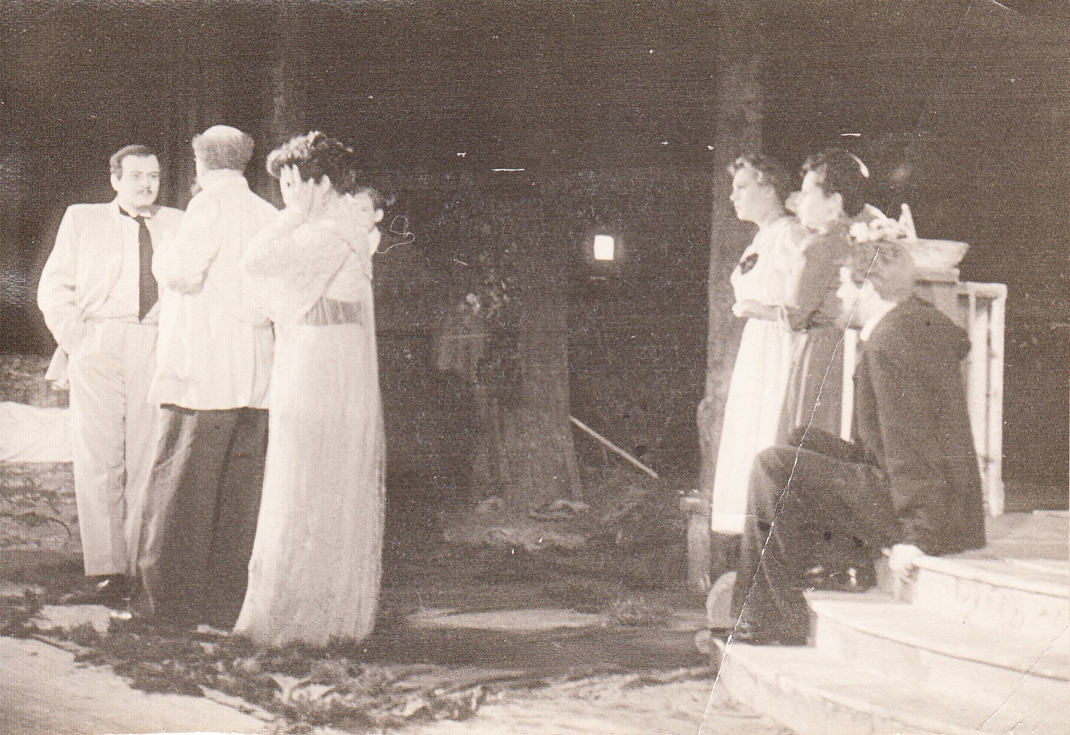 «Чайка»: Сцены из спектакля. 1959 г.